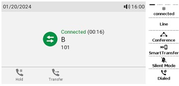 Blind gesprek doorverbinden - Stap 1