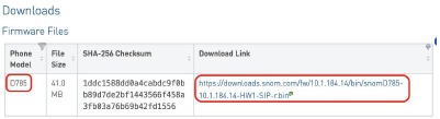 Handmatige software-update - Stap 1