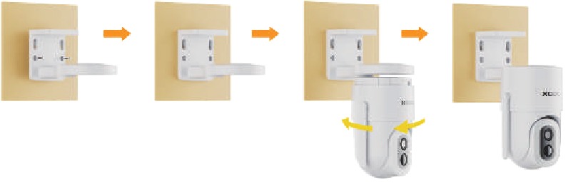 Installatie van de smart wifi-camera - Stap 1