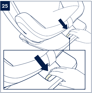 ISO Connector-bevestigingen installeren - Stap 2