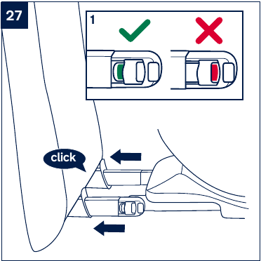 ISO Connector-bevestigingen installeren - Stap 4
