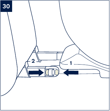ISO Connector-bevestigingen verwijderen - Stap 2