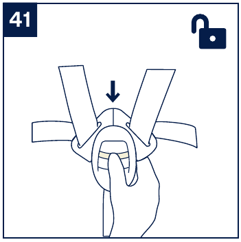 Peutermodus - Stap 5 - Ontgrendel de gesp