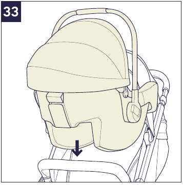 Accessoire - NUNA kinderzitje - Stap 2