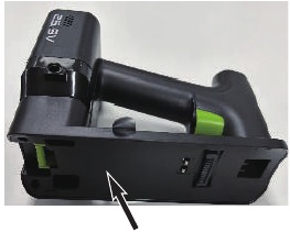 Label met model- en serienummer