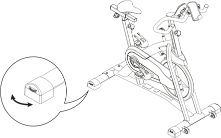 MONTAGE - De fiets waterpas zetten