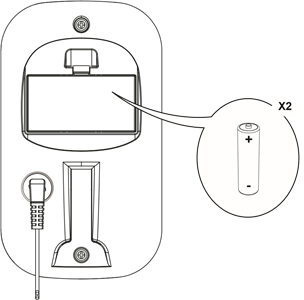 ONDERHOUD - De batterijen van de console vervangen