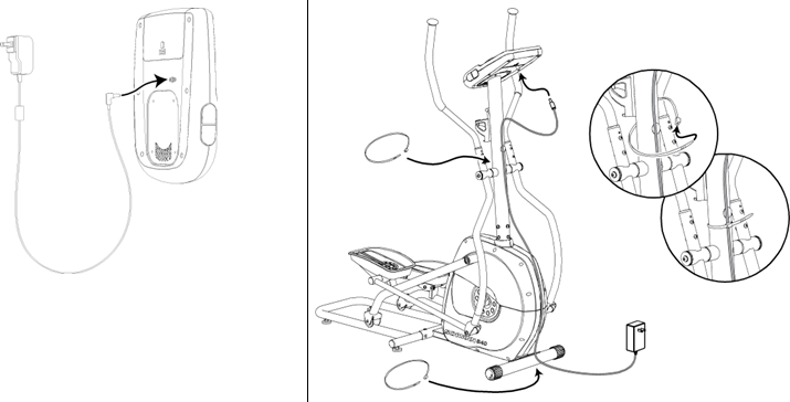 Optionele stroomadapter