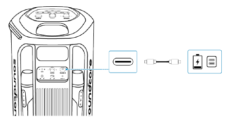 Je speaker opladen