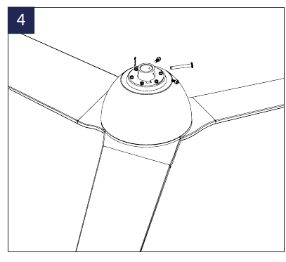 DE VENTILATOR OPHANGEN - Stap 1