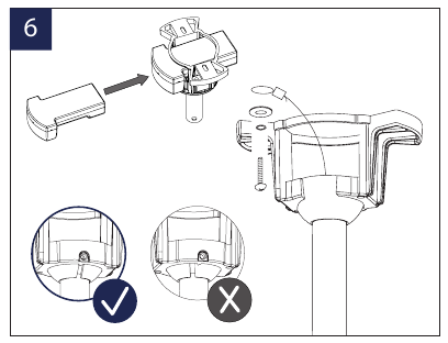 DE VENTILATOR OPHANGEN - Stap 3