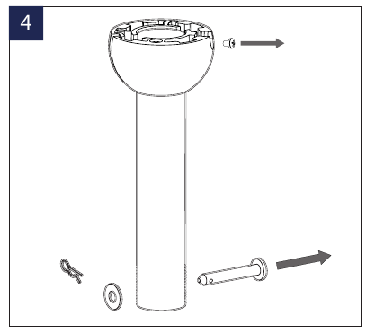 DE VENTILATOR OPHANGEN - Stap 1