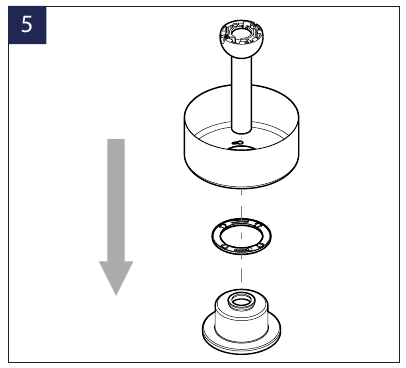 DE VENTILATOR OPHANGEN - Stap 2