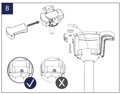DE VENTILATOR OPHANGEN - Stap 5