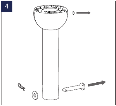 DE VENTILATOR OPHANGEN - Stap 1