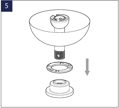 DE VENTILATOR OPHANGEN - Stap 2