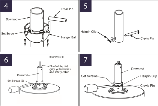 DE VENTILATOR OPHANGEN - Stap 1