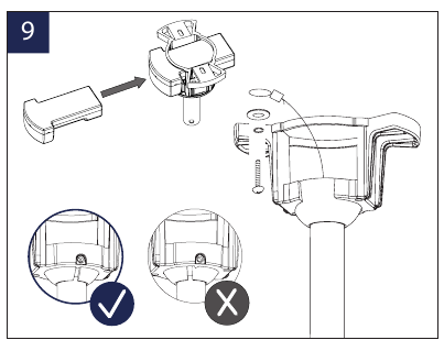 DE VENTILATOR OPHANGEN - Stap 4