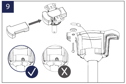 DE VENTILATOR OPHANGEN - Stap 2