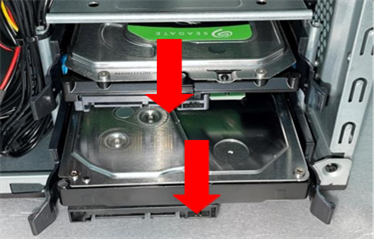 HDD verwijderen - Stap 2