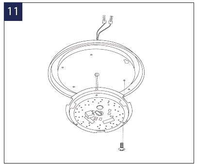 DE ARMATUURMODULE & GLAZEN KAP INSTALLEREN - Stap 1