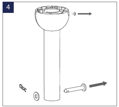 DE VENTILATOR OPHANGEN - Stap 1