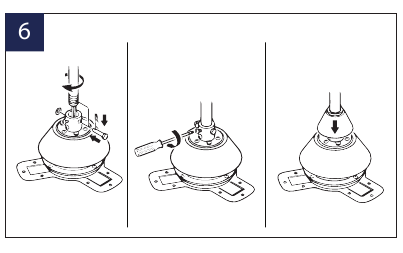 DE VENTILATOR OPHANGEN - Stap 3