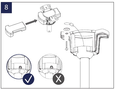 DE VENTILATOR OPHANGEN - Stap 5