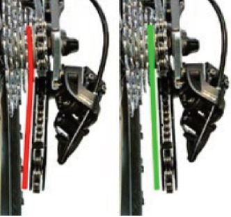Montage - Achterderailleur en versnelling
