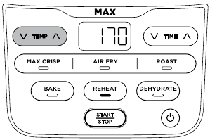 Reheat-knop