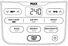 Max Crisp-knop