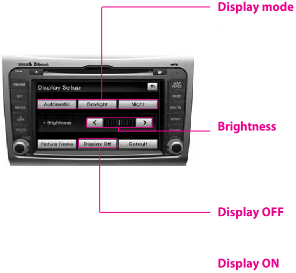 Display-instelling - Stap 2
