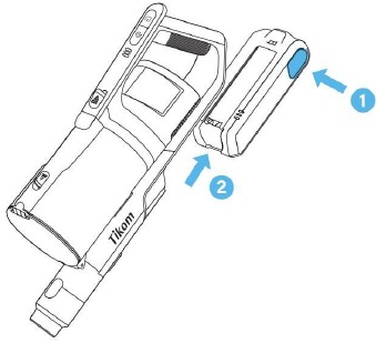 Opladen - Laad het batterijpakket afzonderlijk op - Stap 1
