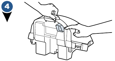 Opvangtank legen - Stap 4