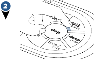 Handsfree reinigen - Stap 2
