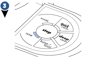 Handsfree reinigen - Stap 3