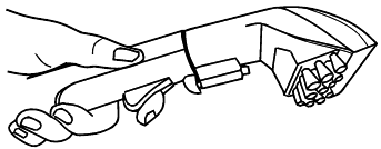 Handmatige reiniging - Stap 3