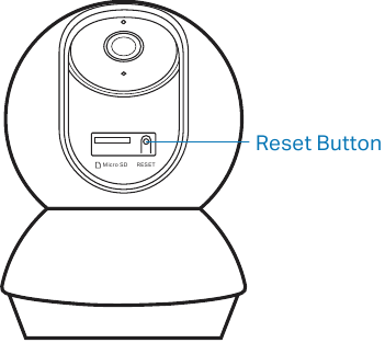 Uw camera resetten - Stap 2