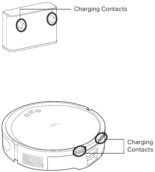 Reinigen - Stap 2 - De oplaadcontacten reinigen