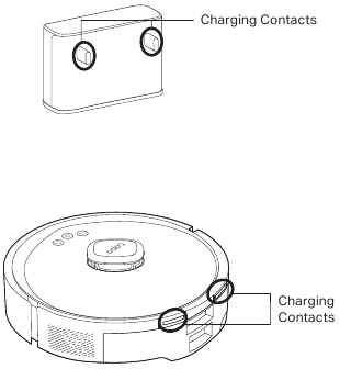 Reinigen - Stap 2 - De oplaadcontacten reinigen