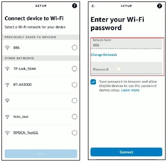 Toevoegen aan Alexa via Matter - Stap 3