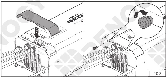 Platen terugplaatsen - Stap 2