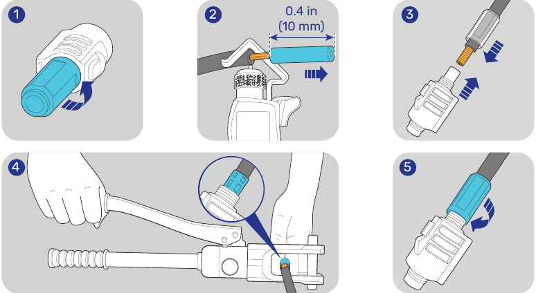 Hoe de Amphenol-connectoren te installeren
