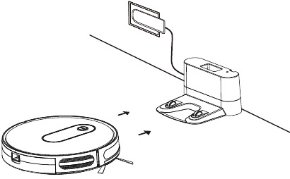 Gebruik - Uw robot opladen