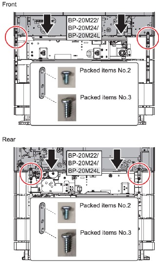 BP-CS11/BP-DE11 - Installatie - Stap 19