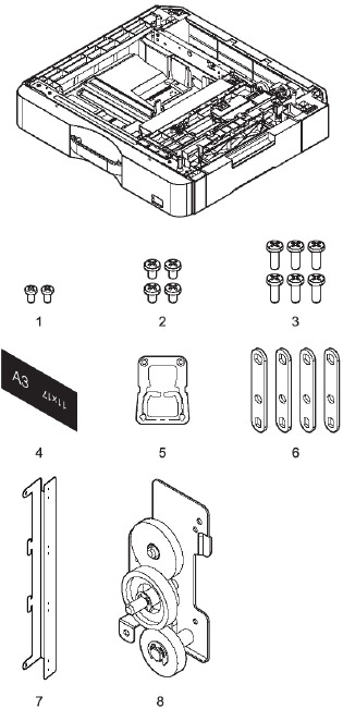 BP-CS11/BP-DE11 - Uitpakken - Stap 1