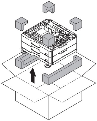 BP-CS11/BP-DE11 - Uitpakken - Stap 4
