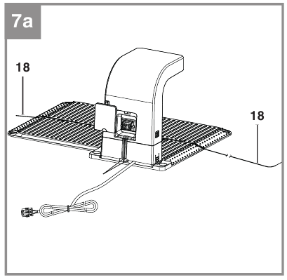 Het laadstation aansluiten - Stap 1
