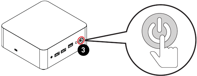 Aan de slag - Hardware Setup - Stap 5