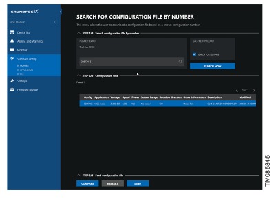De drive configureren met behulp van GO Link
